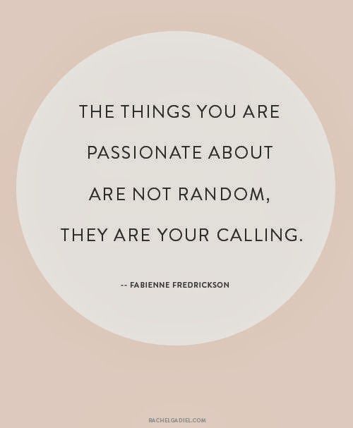 Passion and Calling ThinkBelle.com