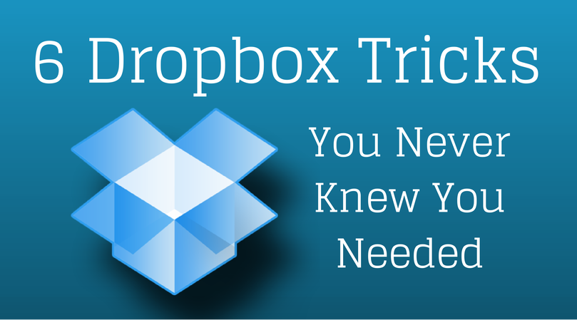6 Dropbox Tricks