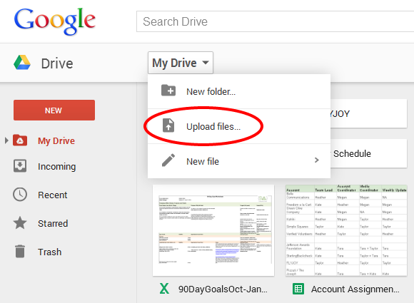 google drive basics