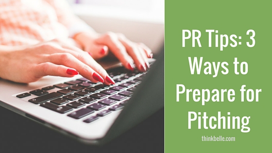 Prepare For Pitching