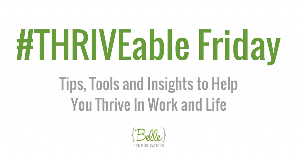 Thriveable Friday