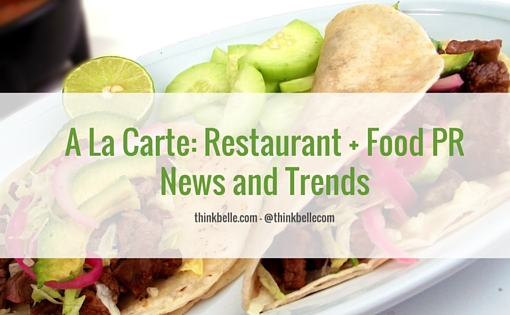 Copy of Copy of A La Carte- Restaurant + Food PR News and Trends