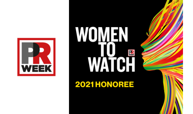 CEO Kate Finley honored on PRWeek's 2021 Women to Watch list