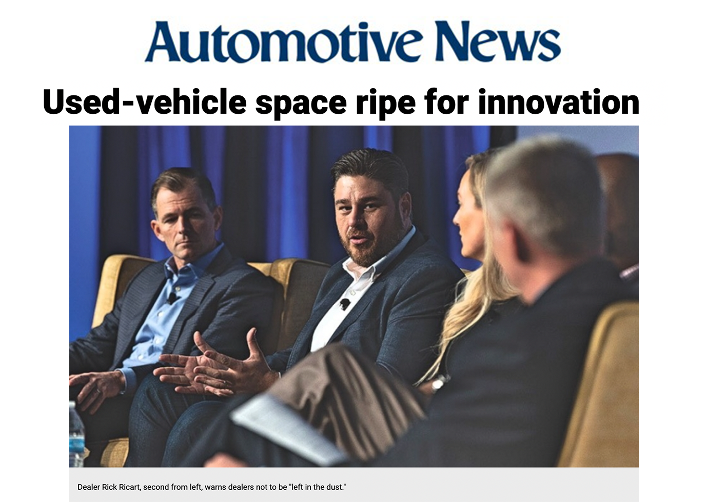 Ricart on Automotive News