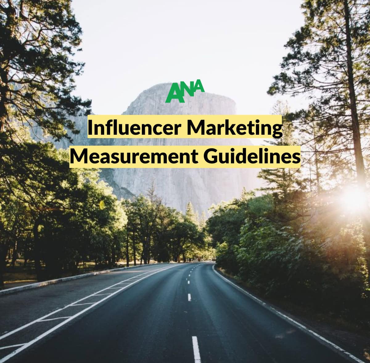 ANA Influencer Marketing Measurement Guidelines