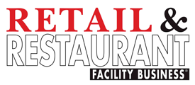 retail and restaurant facility business logo
