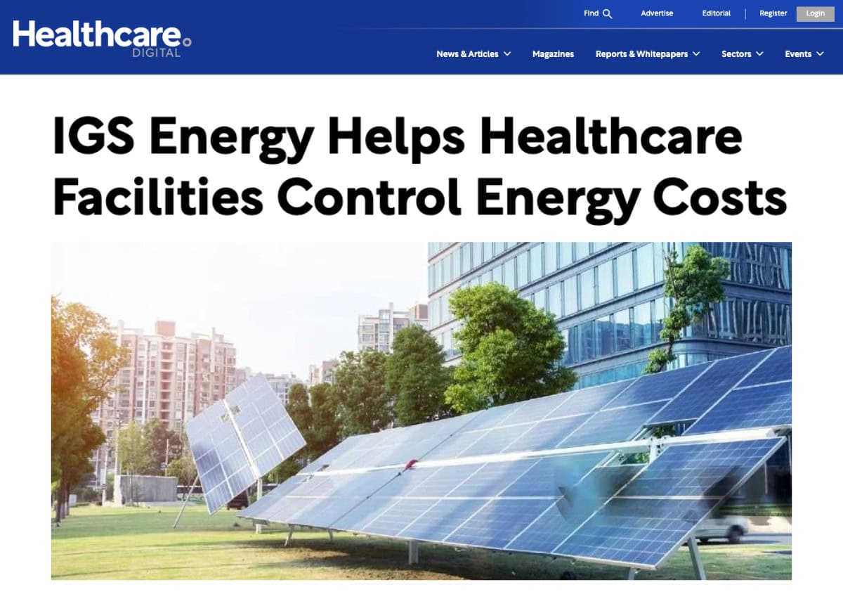 HDM: IGS Energy Helps Healthcare Facilities Control Energy Costs