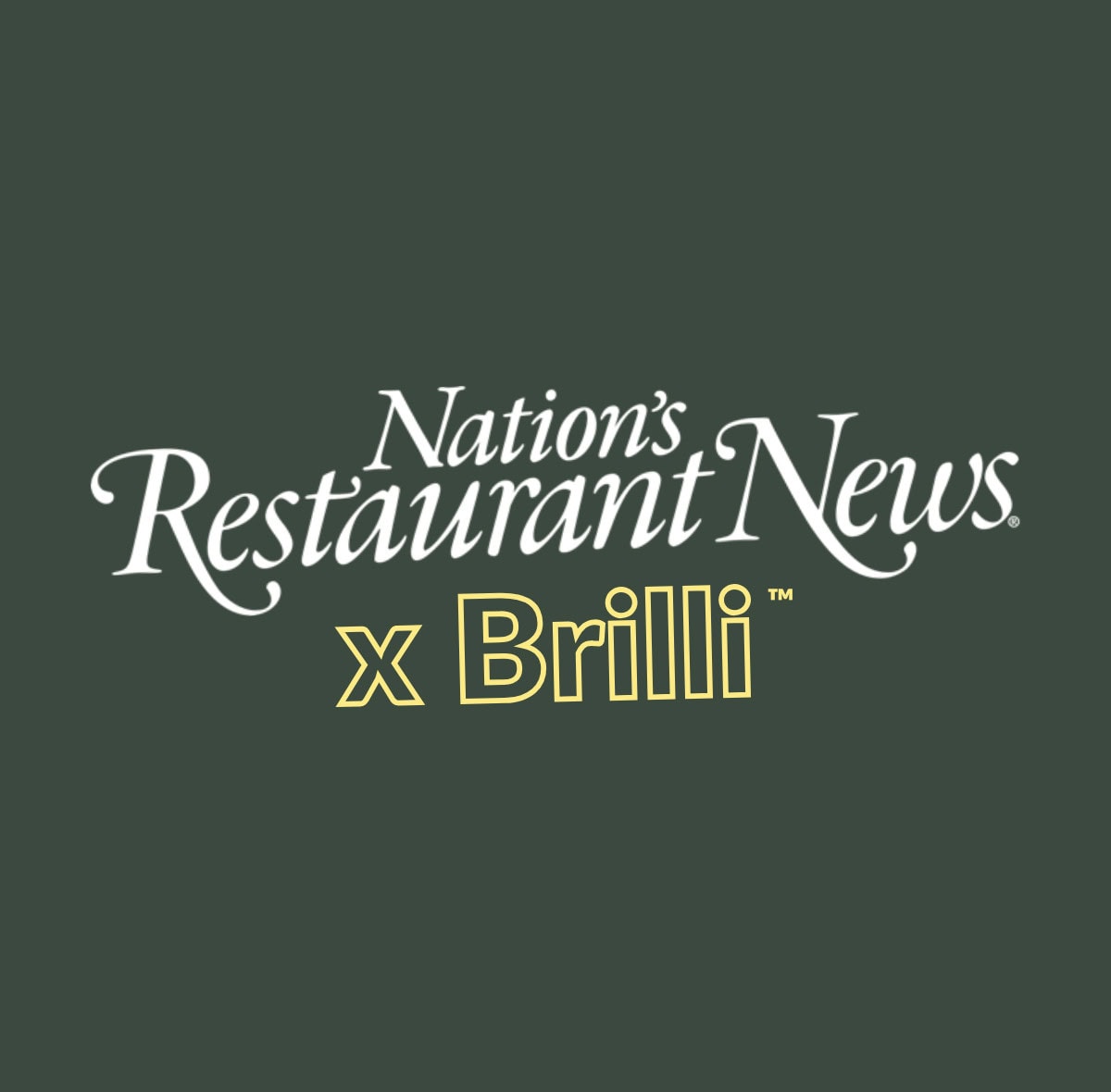 Nation's Restaurant News (NRN) and Belle Communication Partnership