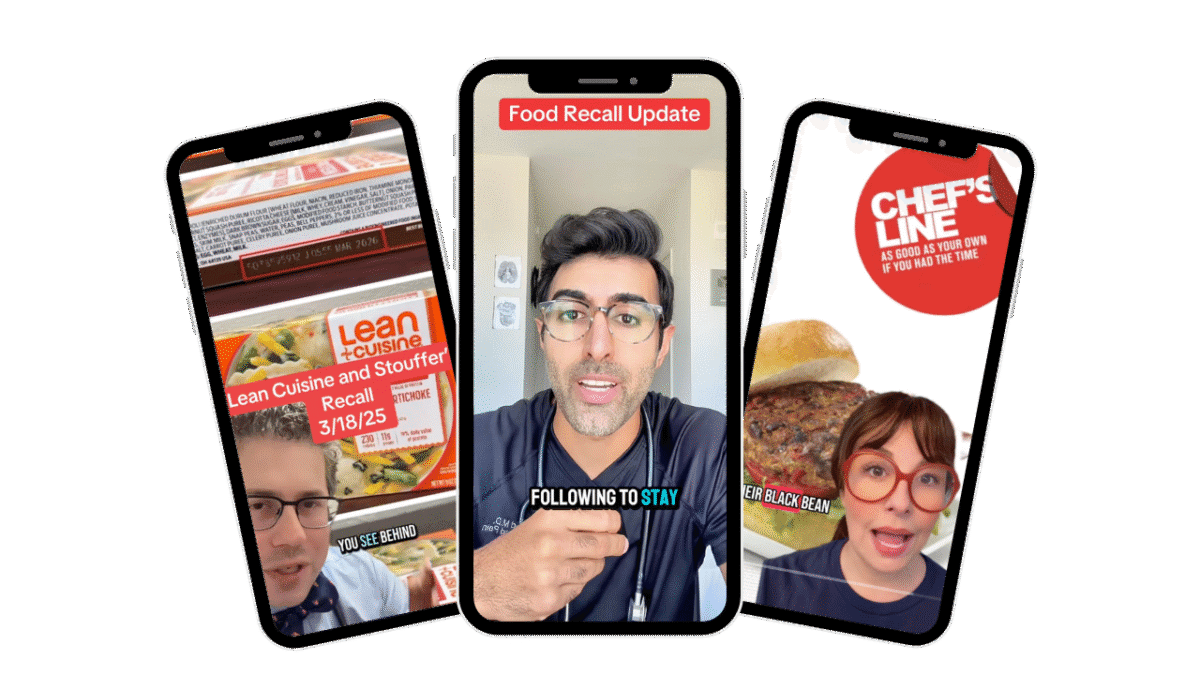 food recall on social media examples