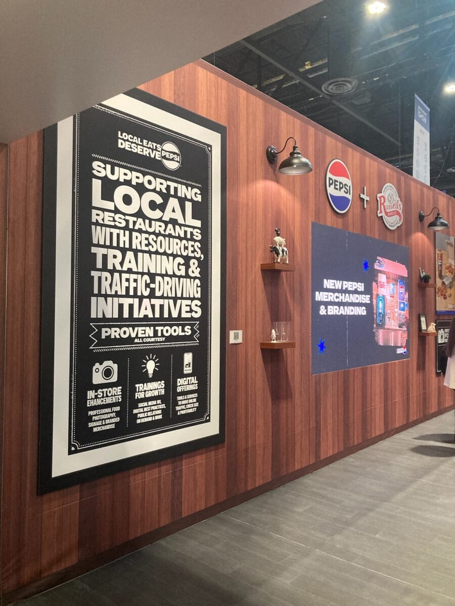 Clear Messaging Example at NRA Show 2025