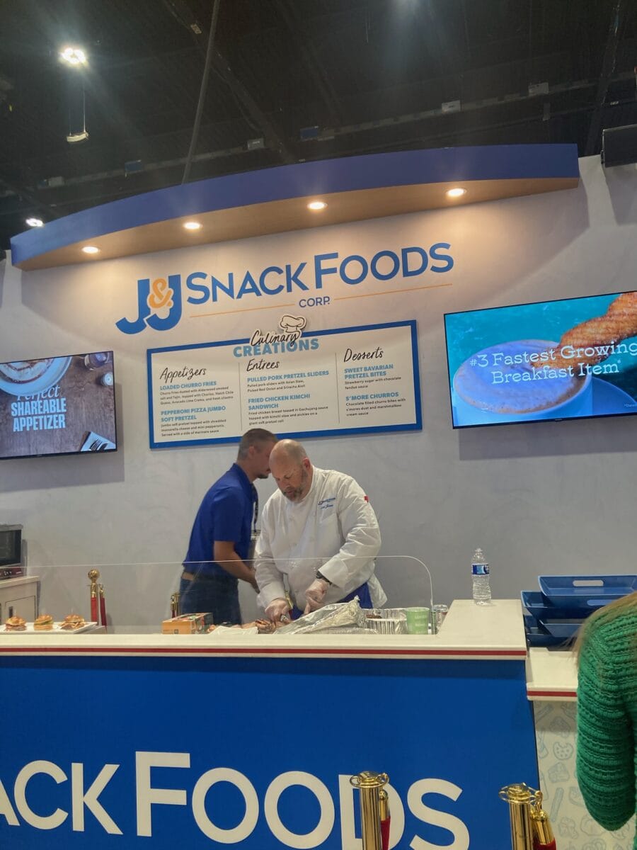 Chef demo example at NRA Show 2025