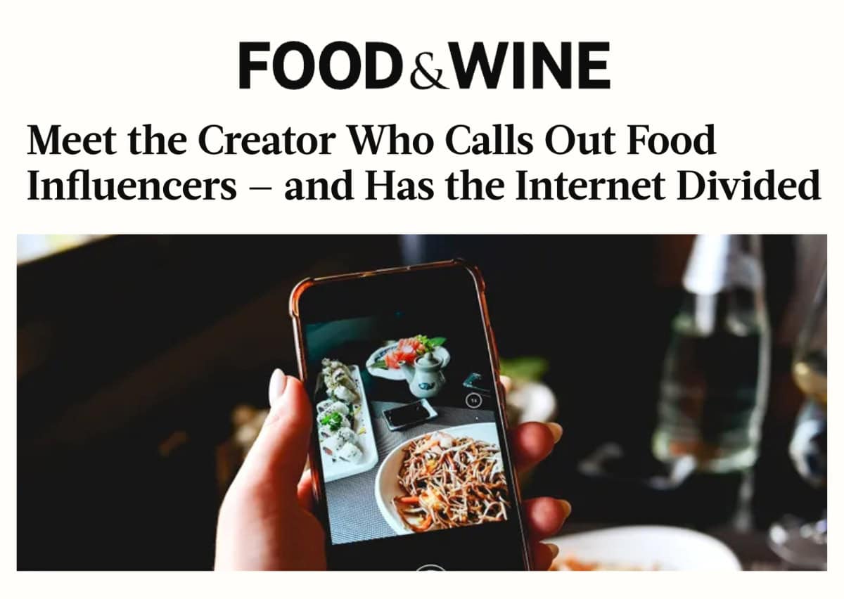 Food and Wine_Belle Communication Influencers