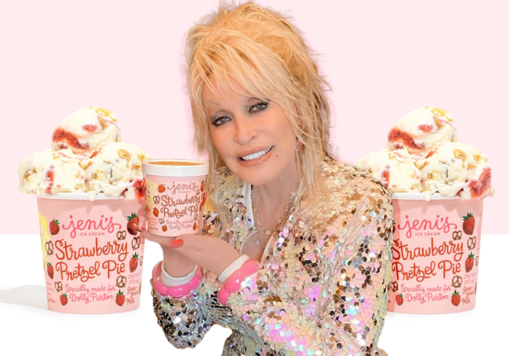 Dolly Parton_Jeni's Ice Cream_Foodservice Marketing Strategy Insights Page